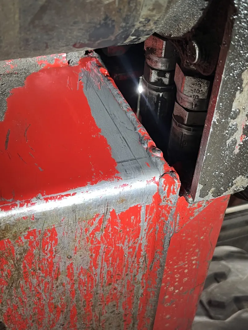 On-site trailer frame repair