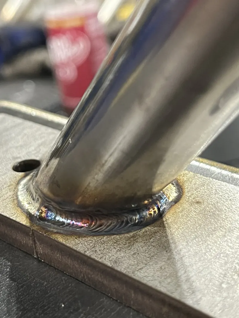 Steel fabrication detail