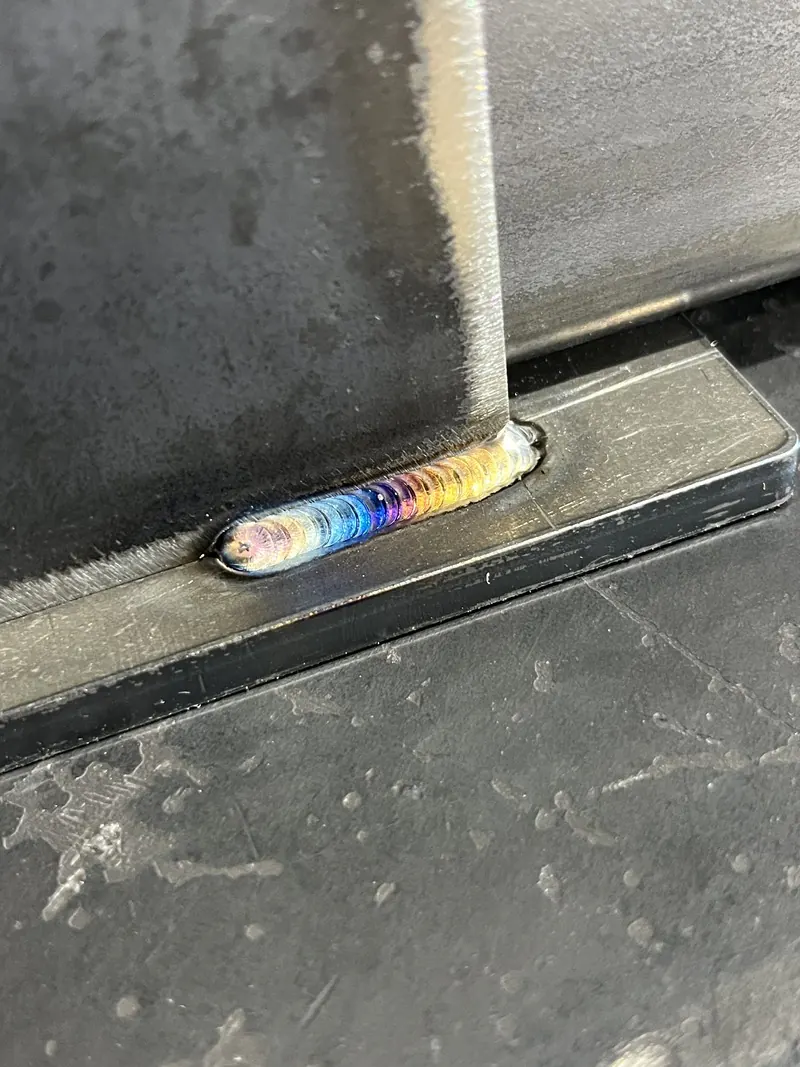 Heavy equipment weld repair