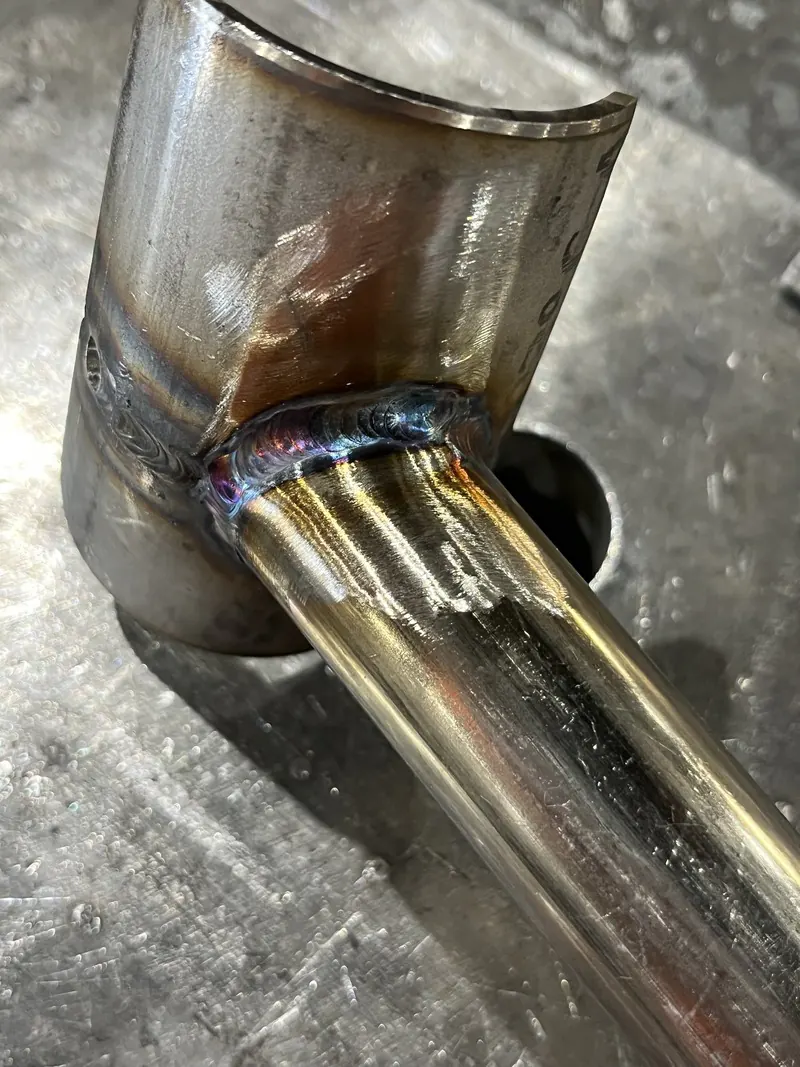 TIG welding on aluminum