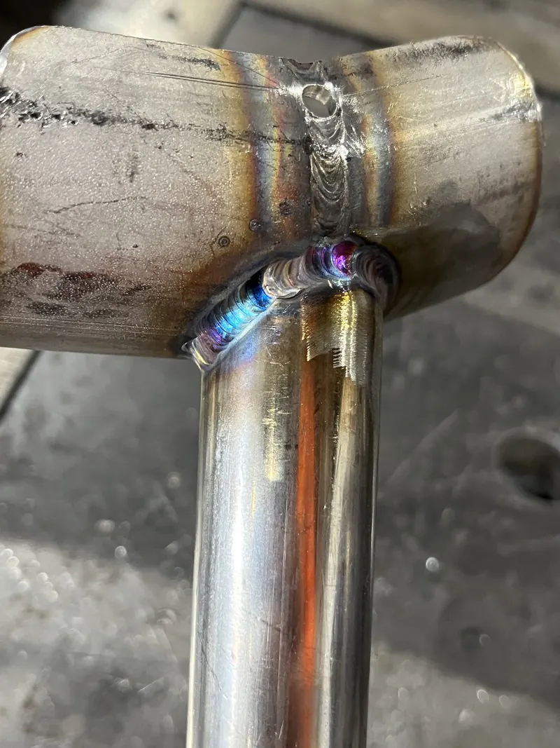 Field welding from the mobile rig