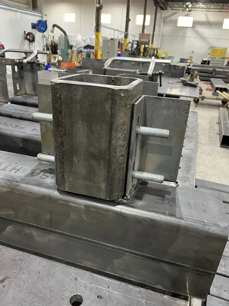 Metal gate and security fabrication
