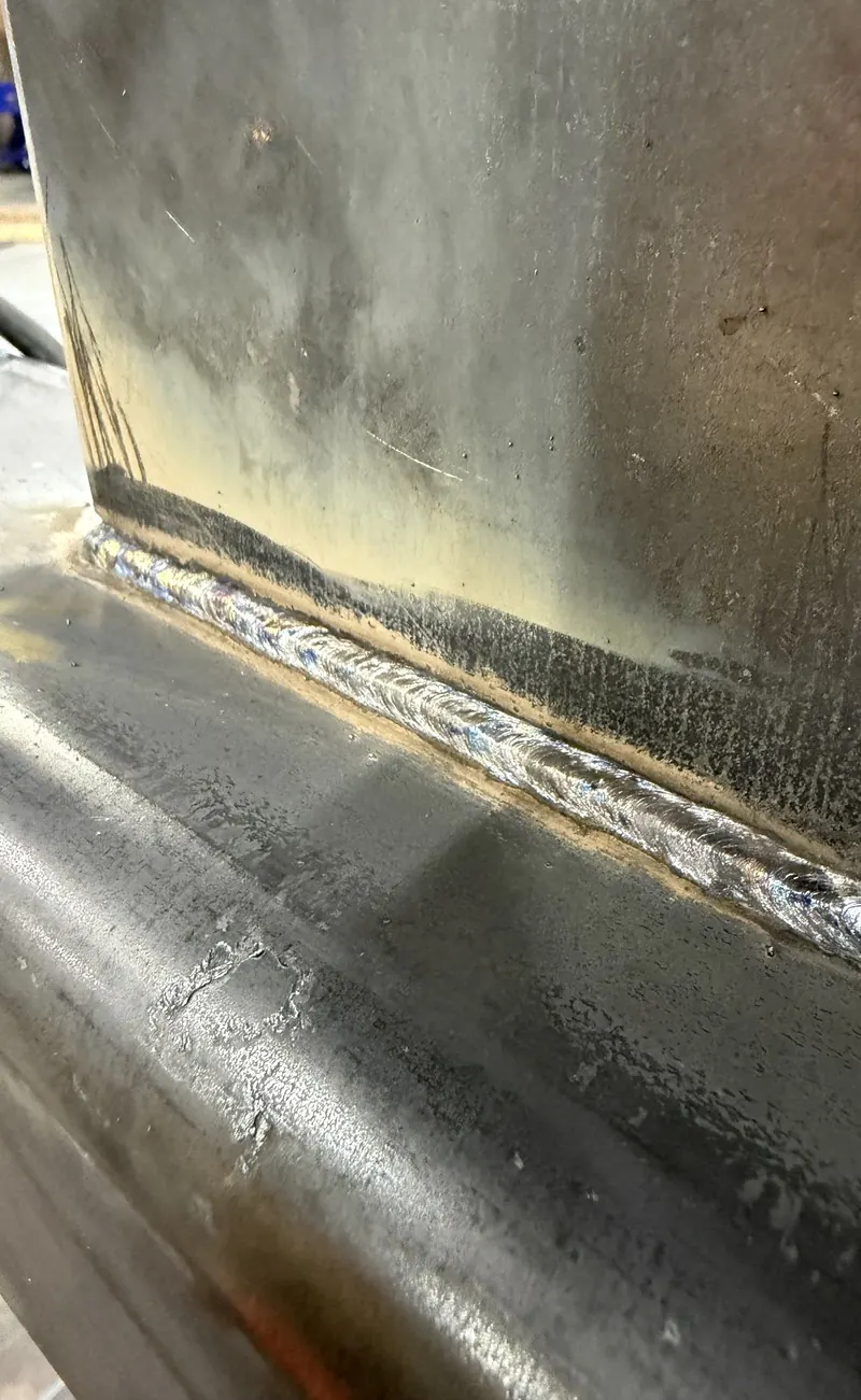 Steel fabrication detail
