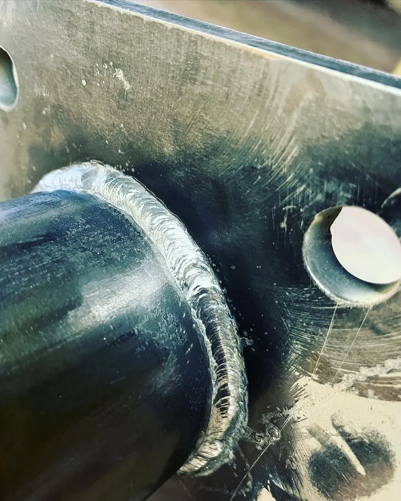 TIG welding on aluminum