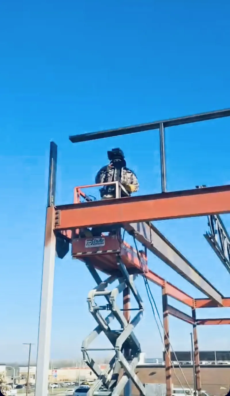 Mobile welding work by KC Ironcore